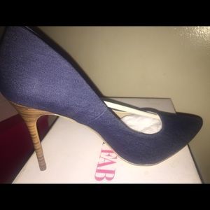 Denim Heels